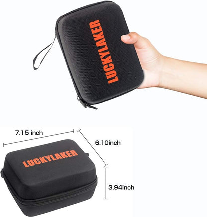 LUCKY Hard Travel Case for LUCKY/LUCKYLAKER Handheld Fish Finder Boat Sonar Fishing Finders Transducer Kayak Fish Finder Waterproof for Ice Fishing