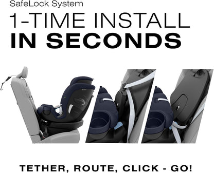 Cybex Callisto G 360 Rotating All-in-One Car Seat, Easy Install, 4-120 lbs