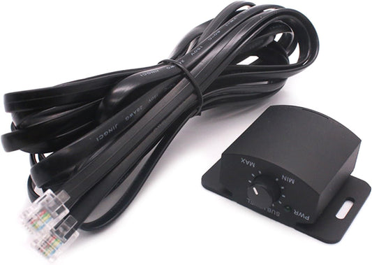 Rdxanc Amplifier Replacement Bass Knob Control Remote 6Pin Subwoofer Remote Volumes Adjustment Control Knob For Speakers