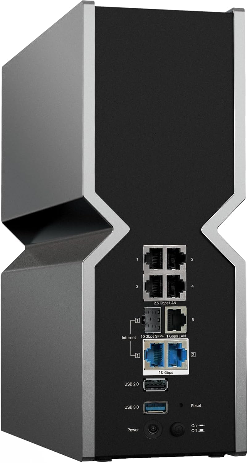 TP-Link Dual-Band BE3600 Wi-Fi 7 Router (Archer BE230) - 4-Stream 3.6 Gbps, 2×2.5G + 3×1G Ports, USB 3.0, 2.0 GHz Quad Core, 6 Antennas, VPN Clients & Server, EasyMesh, HomeShield, MLO, Private IOT