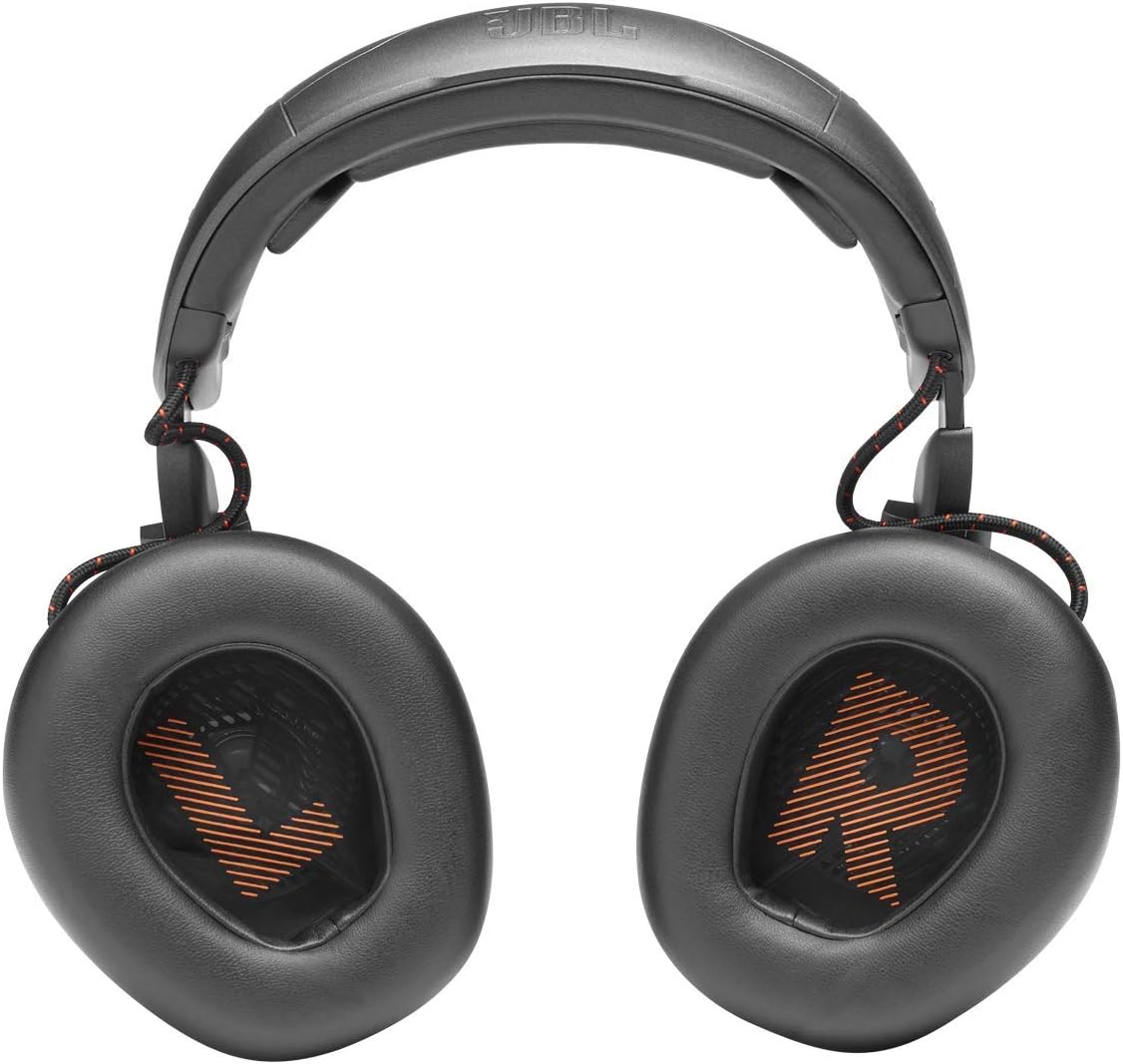 JBL USB Wired Over-Ear Professional Gaming Headset with Head-Tracking Enchanced JBL QuantumSPHERE (JBLQUANTUMONEBLKAM)
