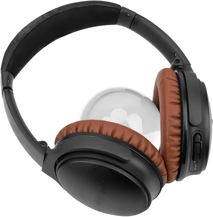 SoloWIT Earpads Cushions for Bose Headphones, Replacement Ear Pads for Bose QuietComfort 15 QC15 QC25 QC2 QC35/Ae2 Ae2i Ae2w/SoundTrue & SoundLink Around-Ear Series - QC25 PL Black&Blue