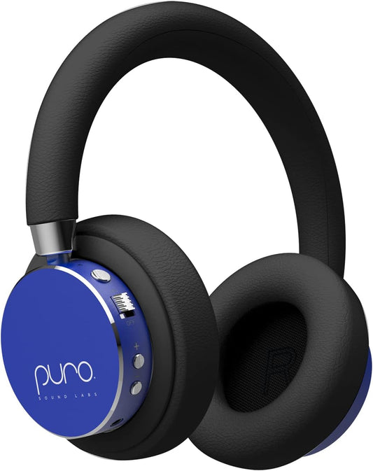 Puro Sound Labs BT2200 Plus Volume Limited Kids’ Bluetooth Headphones (Blue)