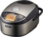 Zojirushi NP-NWC10XB Pressure Induction Heating Rice Cooker & Warmer, 5.5 Cup, Stainless Black, Made in Japan | Nonstick Inner Pan
