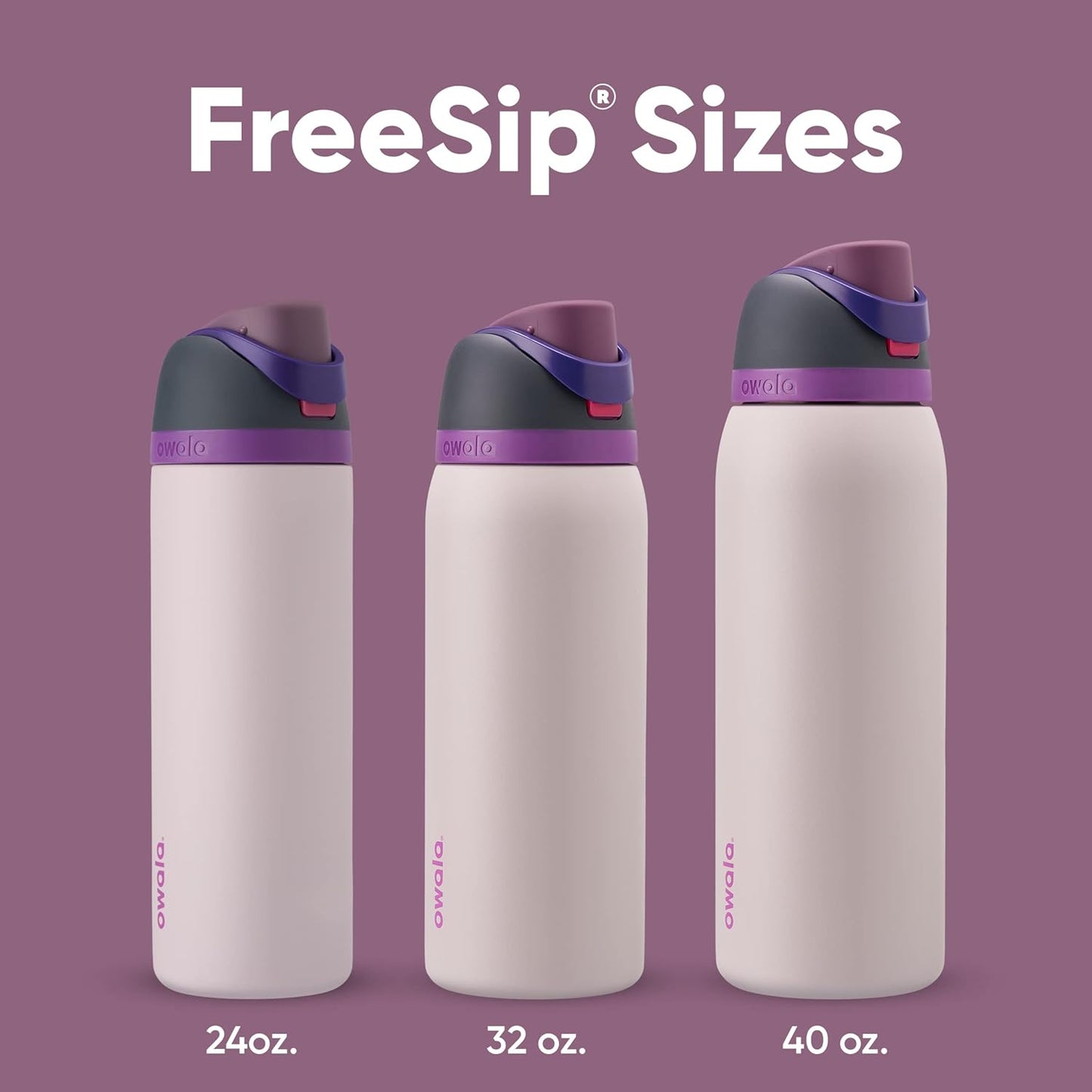 Owala Kids FreeSip Insulated Stainless Steel Water Bottle with Straw, BPA-Free Sports Water Bottle, Great for Travel, 16 oz, Celestial Sphere