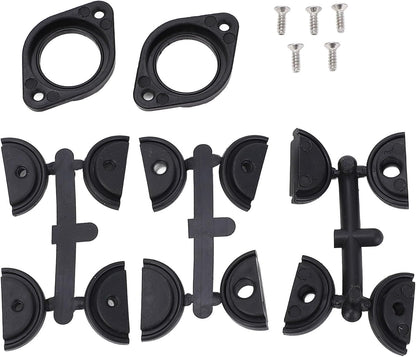 Through Hull Wiring Kit, Universal Fit High Toughness Thru Hull Wiring Kit for Fish Finder Motors Lighting Kits Removable Pod Kayaks Fishing Accessories
