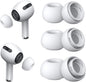 YUWAKAYI [3 Pairs] Replacement Ear Tips for AirPods Pro & Pro 2nd Gen with Noise Reduction Holes, Silicone Ear Tips with Portable Storage Box & Fit in Charging Case (S/M/L)