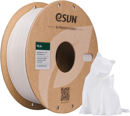 eSUN PLA Plus Filament 1.75mm, PLA Pro PLA+ 3D Printer Filament, Dimensional Accuracy +/- 0.03mm, 2.2 LBS (1KG) Spool 3D Printing Consumables for Most FDM 3D Printers, Black