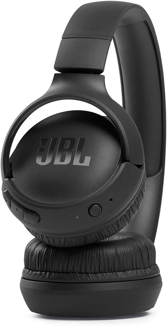 JBL Tune 520BT - Wireless On-Ear Headphones, Up to 57H Battery Life and Speed Charge, Lightweight, Comfortable and Foldable Design, Hands-Free Calls with Voice Aware (Blue)
