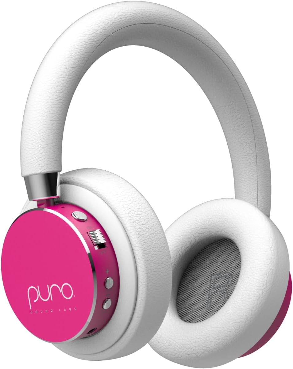 Puro Sound Labs BT2200 Plus Volume Limited Kids’ Bluetooth Headphones (Blue)