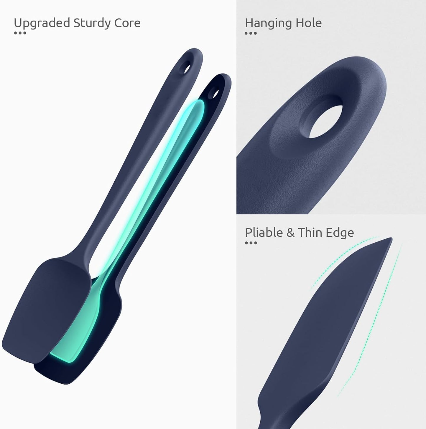 Purilite Select Midnight Blue Silicone Spatula