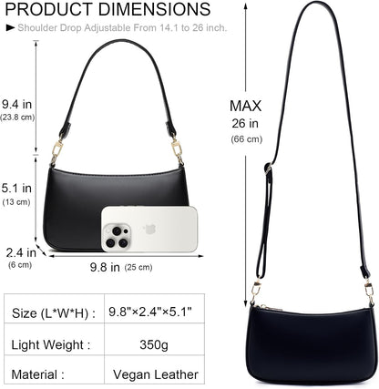 Purilite Select Vegan Leather Crossbody Bag