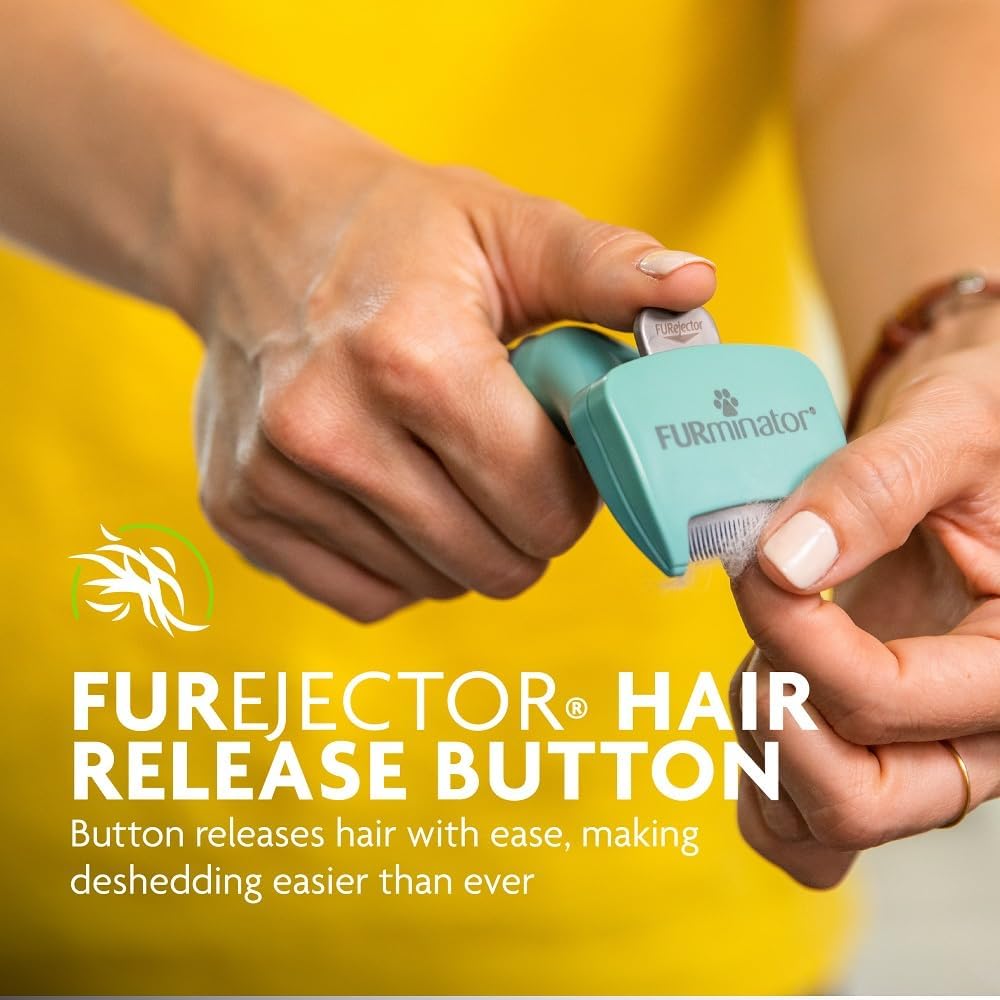 FURminator Short Hair deShedding Tool For Cats (Small)