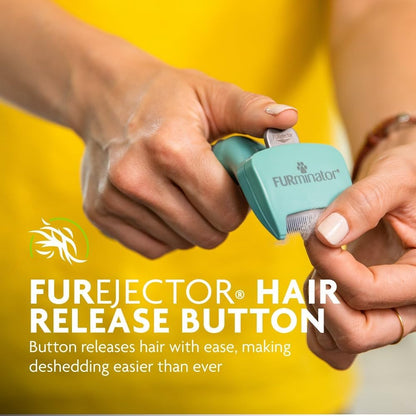 FURminator Short Hair deShedding Tool For Cats (Small)