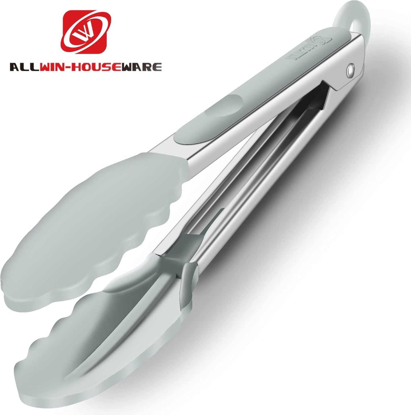 Purilite Select Silicone &amp; Stainless Steel Kitchen Tongs