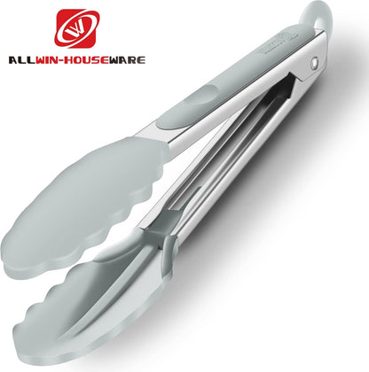 Purilite Select Silicone &amp; Stainless Steel Kitchen Tongs