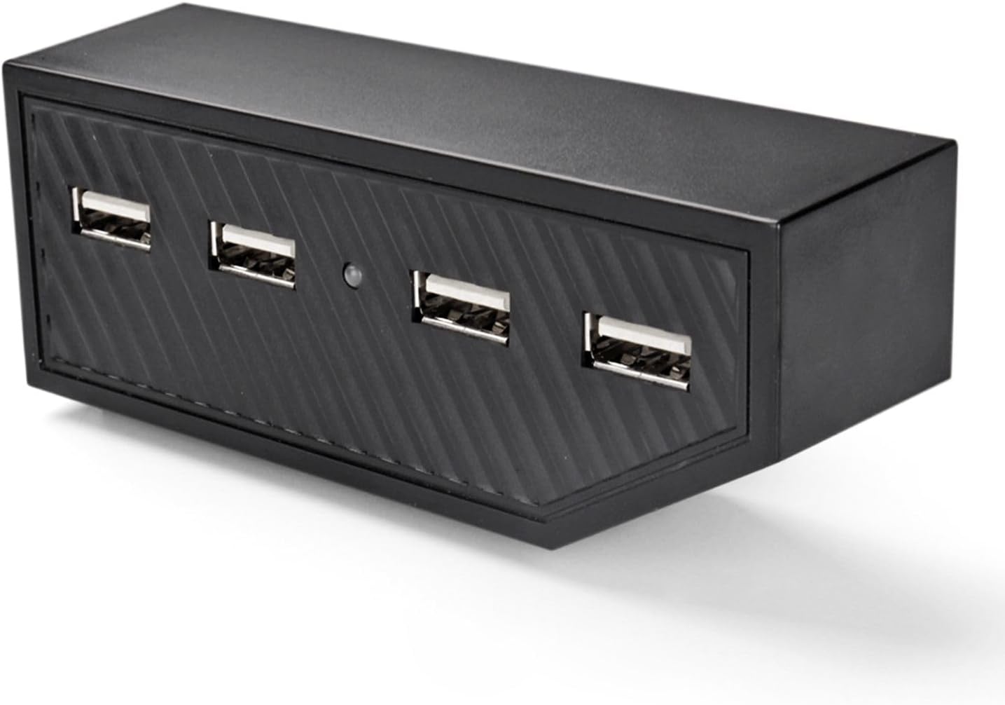 TNP USB Port Hub Adapter for Xbox One (Black) - High Speed 4 Ports USB Hub Extension Expansion Charger Connector Splitter for Xbox One Game Console Accessories