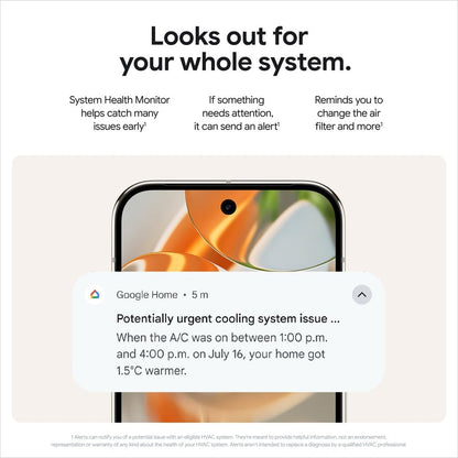 Google Nest Learning Thermostat (4th Gen) with Nest Temperature Sensor (2nd Gen) - Energy Saving Smart Thermostat with Adaptive Eco - Works with Alexa and Google Home App - Polished Obsidian