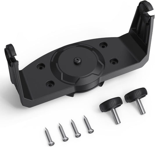 TUSITA Fish Finder Tilt/Swivel Gimbal Mount Bracket and Knobs Compatible with Garmin Striker 5cv 5dv 7cv 7dv 7sv,Vivid 5cv 7cv 7sv,ECHOMAP UHD2 5" 7" cv 010-12439-01