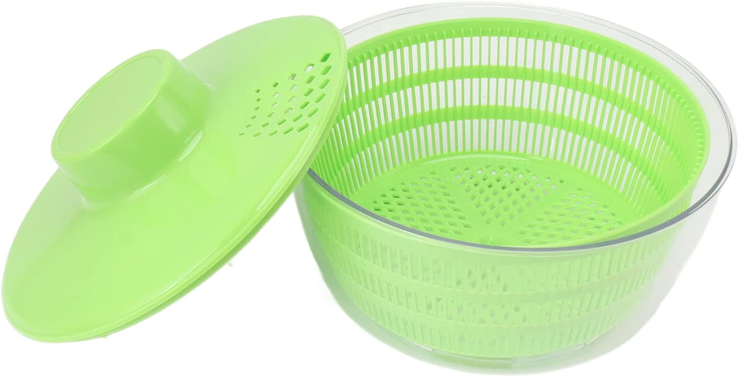 Salad Spinner, 5L Electric Pump Spinner with Bowl, Large Salad Dryer with USB for Washing, Spinning, and Draining Greens, Fruits, and Vegetables for Fresh, Crisp, Clean Salad
