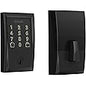 Schlage BE469ZP CAM 622 Connect Smart Deadbolt with Alarm with Camelot Trim in Matte Black, Z-Wave Plus Enabled