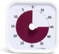 TIME TIMER Time Timer MOD - 60-Minute Visual Timer Home Edition, for Home Schooling, School Desk, Office Desk and Meetings, White