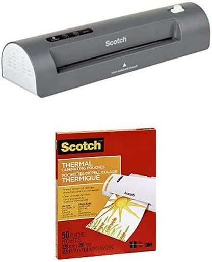 Scotch Thermal Laminator, 2 Roller System for a Professional Finish, Use for Home, Office or School, Suitable for use with Photos (TL901X)