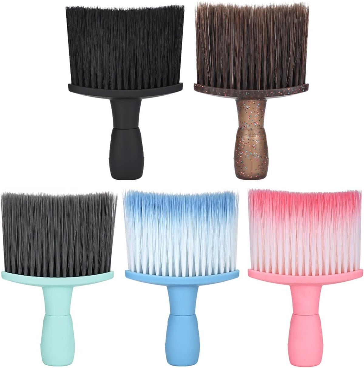 Salon Barber Neck Duster Brush, Soft Bristle Hair Cleaning Brush,