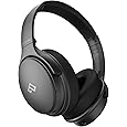 Active Noise Cancelling Headphones, 100H Playtime Headphones Bluetooth Wireless, Bluetooth Headphone Over Ear with Built-in Mic, Wireless Headphone for Travel, Home, Office, Call, Music, Meeting
