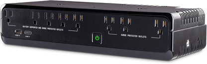CyberPower ST425 Standby UPS System, 425VA/260W, 8 Outlets, Compact