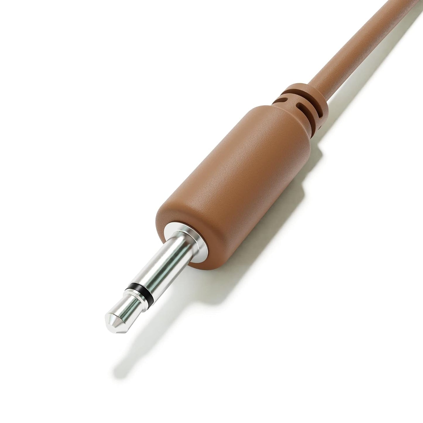 ExcelValley - Mono Modular Patch Cables TS 3.5mm 1/8 inch Eurorack Synthesizer [10-Pack | 20 cm - 7.87"]