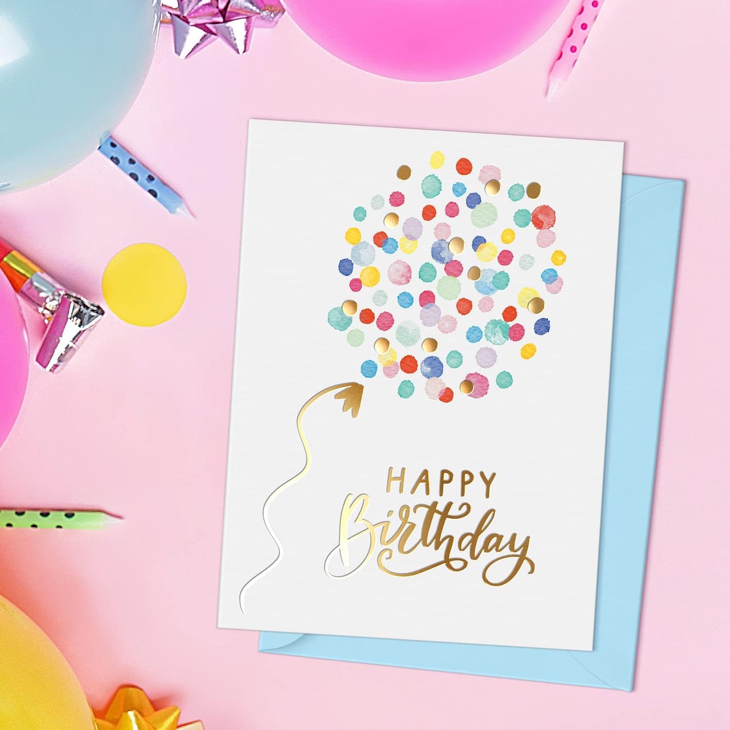 Sweetzer & Orange Happy Birthday Cards with Envelopes and Assortment Box – Variety Set of 50 Assorted Birthday Notes. Perfect Bulk Pack for Celebrations, Office, Friends, Family, and Special Occasions