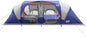 CAMPROS CP 12 Person Camping Tent, 3-Room Family Tent, Rainfly, Waterproof