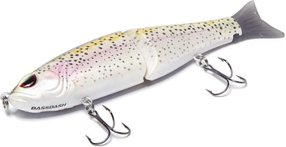 Bassdash SwimShad Glide Baits Jointed Swimbait Bass Pike Salmon Trout Muskie Fishing Lure