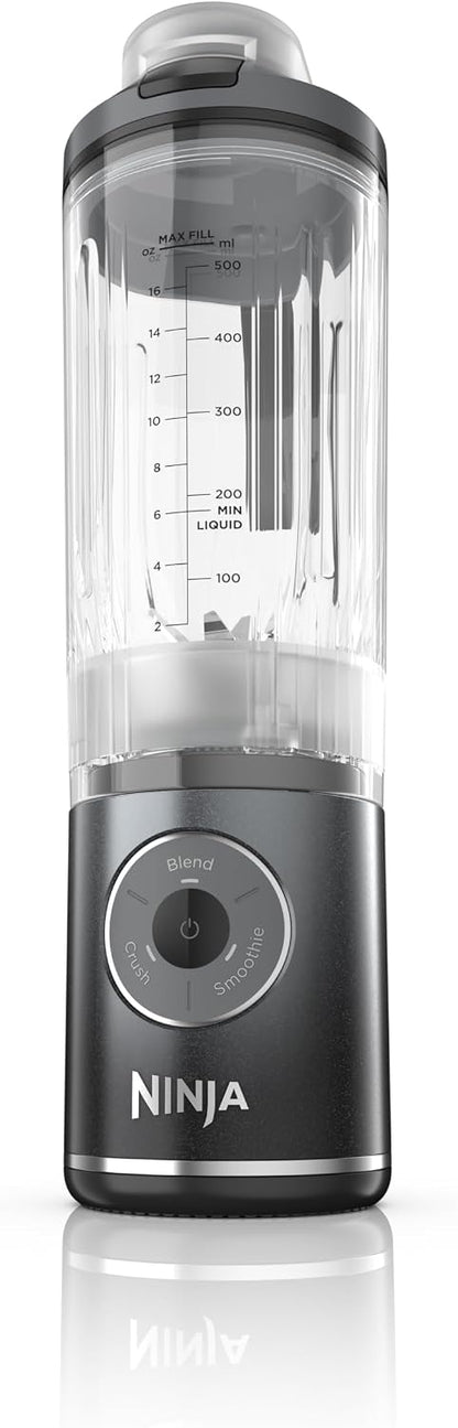 Portable Cordless Blender | 22 oz Twist-Off Cup, Auto-IQ Programs and Ice-Crushing Power