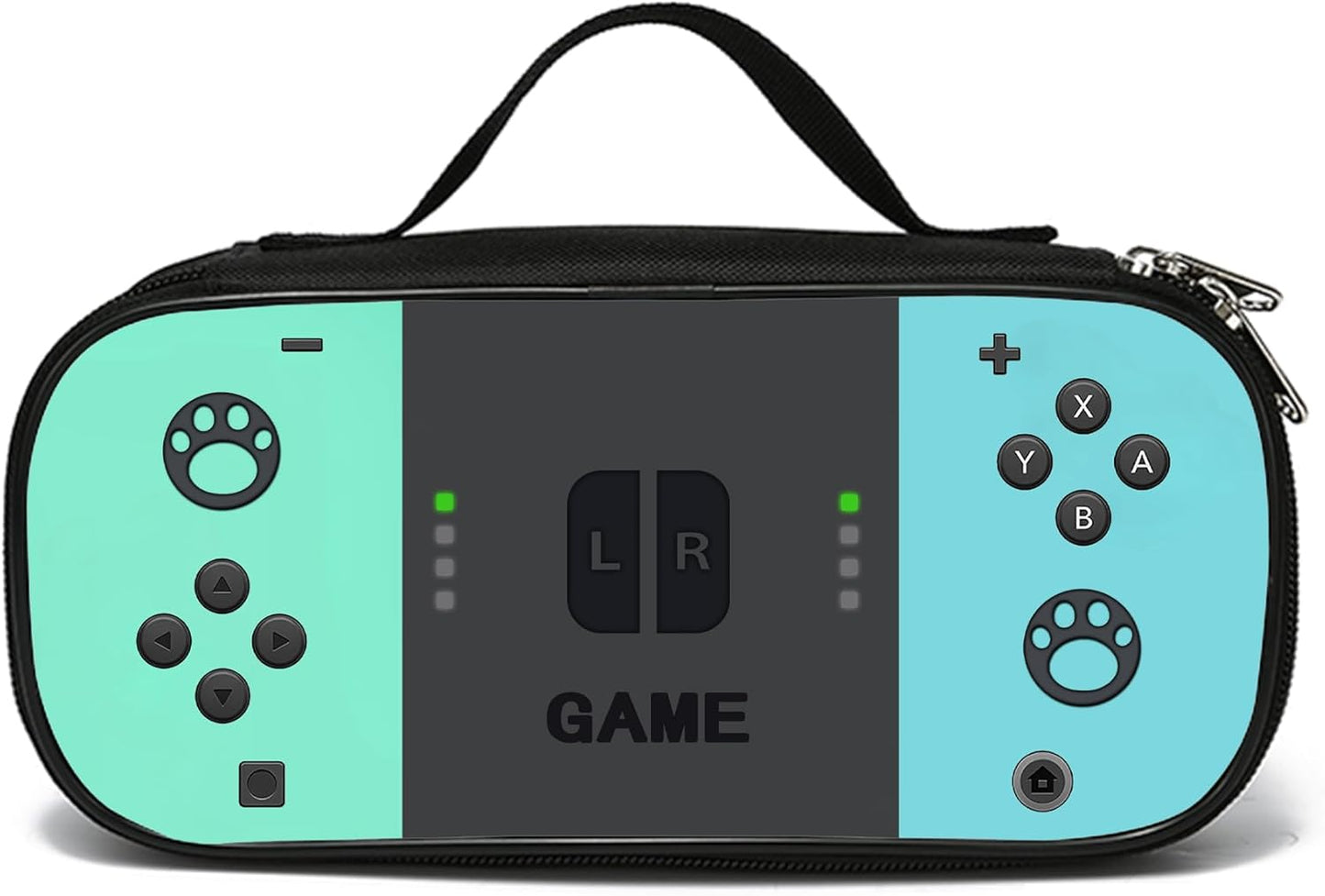 Game Pencil Case for Boys, Pen Holder Case Brush Pot Stationery Multifunction Pen Container Large Capacity Storage Pouch with Zipper Birthday Gifts Pen Box for Boys Men
