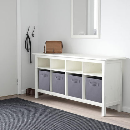 ShellKingdom Storage Bins, Foldable Fabric Storage Cubes And Cloth Organizer Drawer For Closet And Toys, 6 Pack (Lavender+Light Blue+Pink)