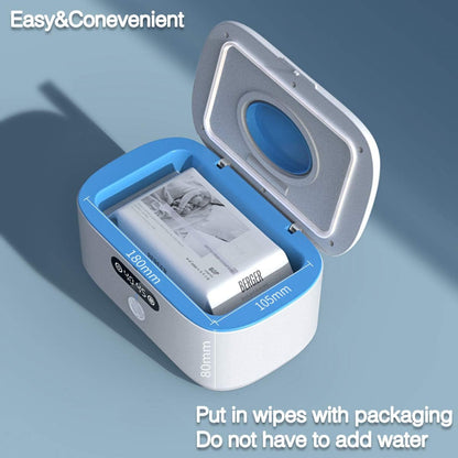 Bellababy Wipe Warmer with Night Light for Diaper Changes, with Car Charger for Portable use, Constant Temp Control Touch Screen, Wipes Dispenser Holder