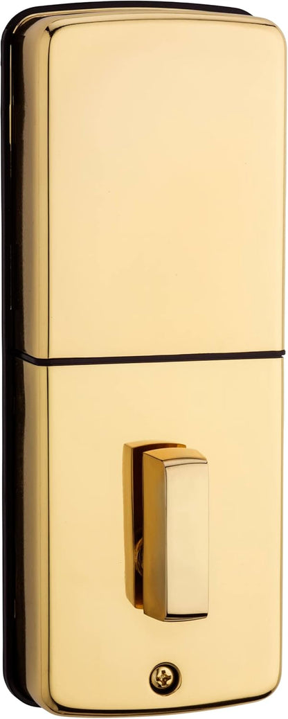 Weiser Powerbolt 3 Matte Black Keyless Entry Door Lock/Deadbolt Lock, 10-Button Keypad Door Lock with Auto Lock and 12-Month Battery Life, Electronic Door Locks for Front Door, Home Décor