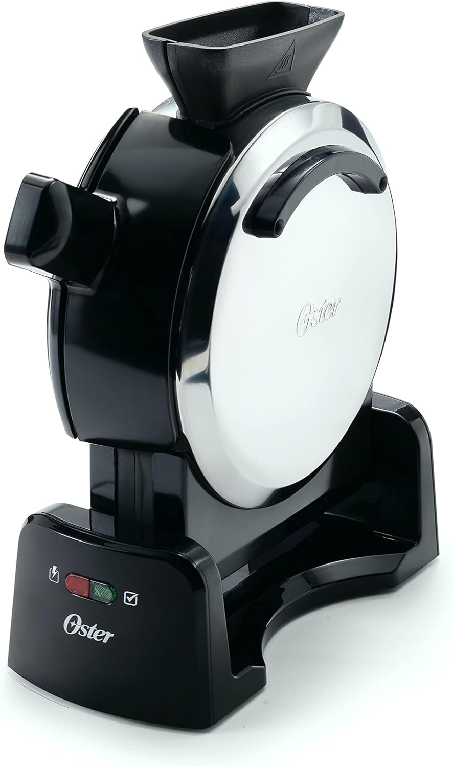 Oster Belgian Waffle Maker, 8", Stainless Steel