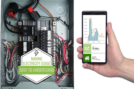 Eyedro Home Energy Monitor - Solar Energy/Net Metering - Save on Electricity - Track Power Use - Bills & Reports -Real-Time Electricity Data & History - EYEDRO-Home Ethernet or WiFi Connect (2.4 GHz)
