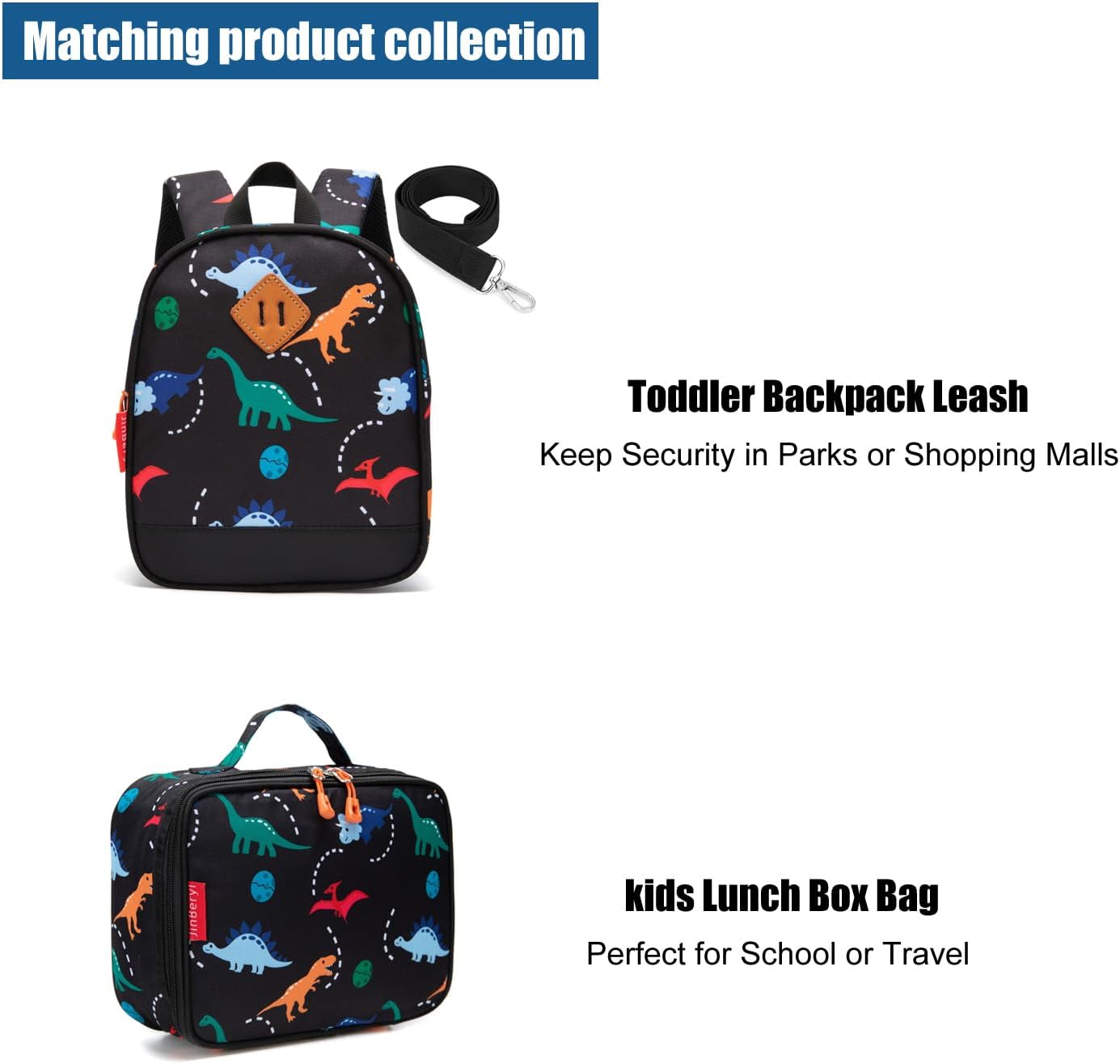 JinBeryl Kids Backpack for Toddler School Bag Small Size and Lightweight