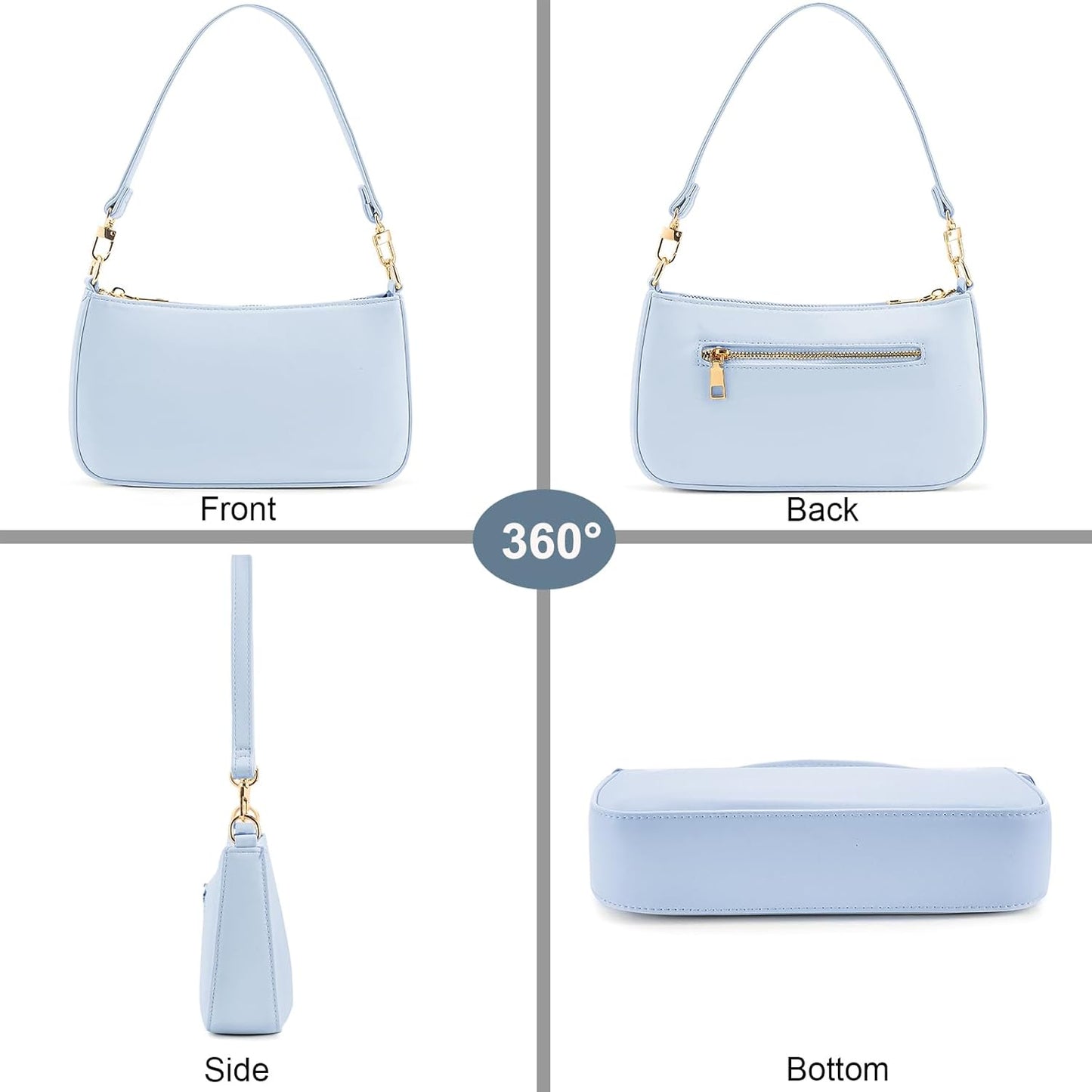 Purilite Select Vegan Leather Crossbody Bag