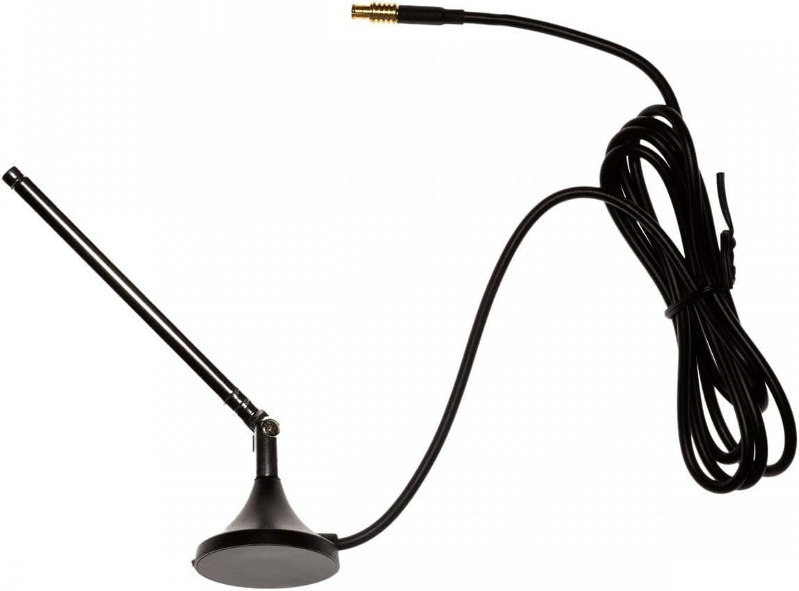 NooElec NESDR Nano 2+ Tiny Black RTL-SDR USB Set (RTL2832U + R820T2) with Ultra-Low Phase Noise 0.5PPM TCXO & MCX Antenna. Software Defined Radio, DVB-T and ADS-B Compatible, ESD Safe