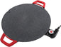Electric Griddle - Smokeless Electric BBQ Grill Baking Trays, Nonstick Cooking Griddle Pan Pancake Maker with Handles, Medical Stone Coating 5 Level Temperature Control, Rapid Heat Up 14.2 Inches