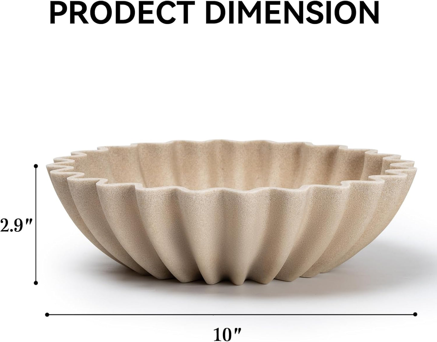 Handmade Resin Fruit Bowl | Decorative Home Bowl | Modern Centerpiece Bowl | Key and Purse Holder Bowl | Kitchen Counter Bowl