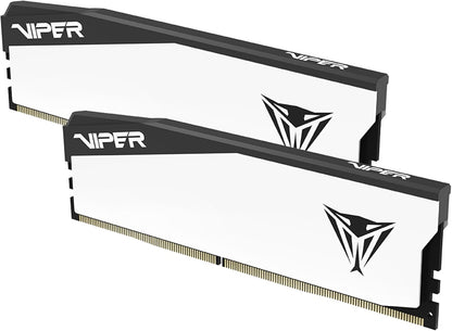 Patriot Viper Elite 5 DDR5 RAM 64GB (2X32GB) 6000MT/s CL30 1.35v UDIMM Desktop Gaming Memory Kit Compatible with Intel XMP/AMD Expo - VEB564G6030KW