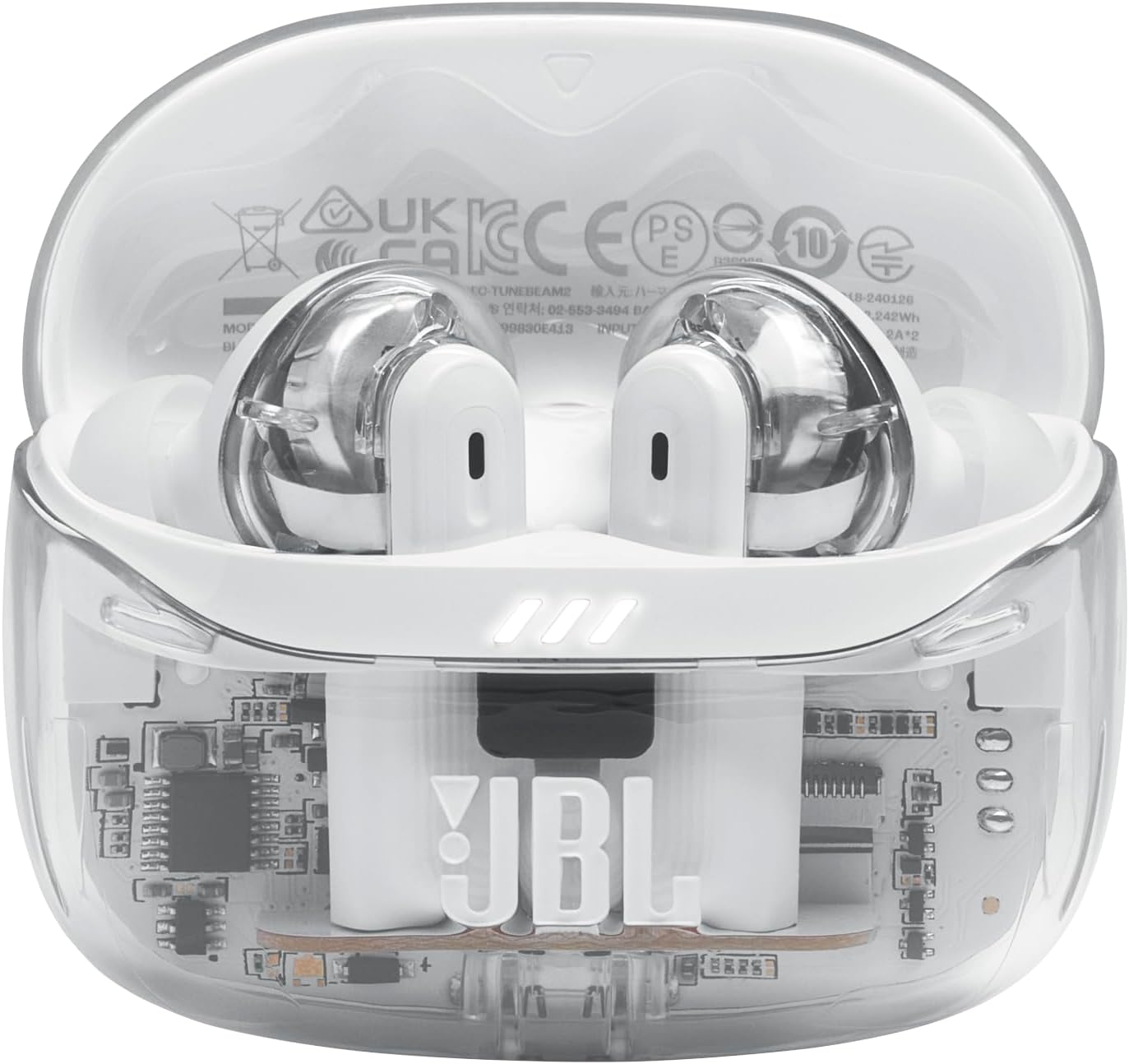 JBL Tune Beam 2 - True Wireless Noise Cancelling Earbuds - White