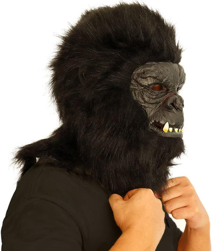 Animal Gorilla Head Mask Ape Novelty Halloween Dressing Up Costume For Party Props