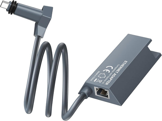 Starlink Ethernet Adapter V2 for Gen 2 Rectangular Dish and Mesh WiFi Router - RJ45 Gigabit Converter for Wired Network Devices (3.3FT/1M)
